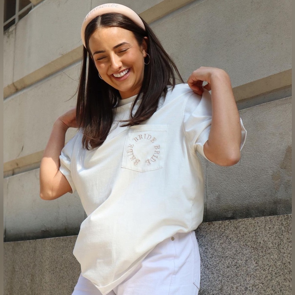 Six Stories Bride Pocket Tee